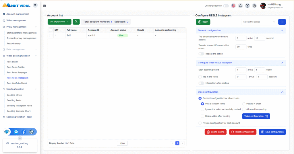 Automatic Multi-Channel Video Posting