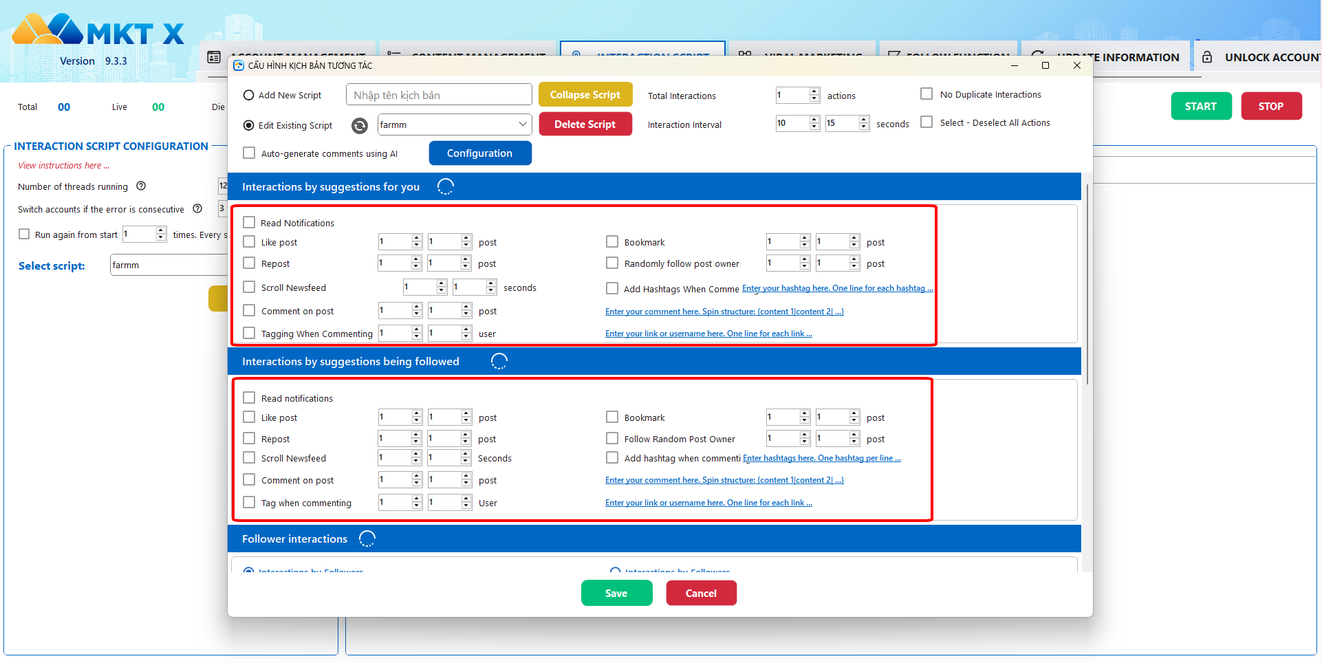 Auto Script Warm Up Twitter Accounts